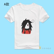 Uchiha sóng tại chỗ xung quanh quần áo Naruto t-shirt Anime ngắn tay áo Phim Hoạt Hình người đàn ông dễ thương và phụ nữ những người yêu thích quần áo