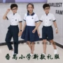 Trang phục biểu diễn của nam sinh và nữ sinh quận Panyu set vest 3 món cực chất cho bé trai