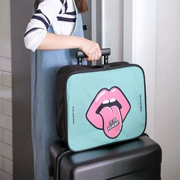 Túi du lịch lưu trữ kinh doanh chuyến đi ngắn túi xách tay nữ du lịch hàng hóa chéo kinh doanh hành lý túi lưu trữ túi thể dục