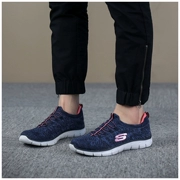 SKECHERS hàng đầu cửa hàng flagship thể thao loạt cuộc sống giày của phụ nữ đào tạo toàn diện giày tập thể dục trong nhà giày chính thức