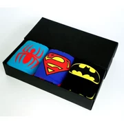 Quà tặng đóng hộp bông superman đồ lót nam giới trẻ của phim hoạt hình tóm tắt spider Batman side mở đồ lót thoáng khí