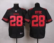 Áo bóng đá NFL San Francisco 49ers San Francisco 49ers 28 # HYDE Elite Edition