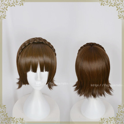 taobao agent [Kira Time] Cosplay wig goddess different records 5 Shinjima True cos wigs