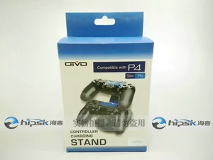 Xiooliang Player Player PS4 зарядка oivo PS 4Slim Pro Blu -Ray Block Зарядка с двойной ручкой обмен