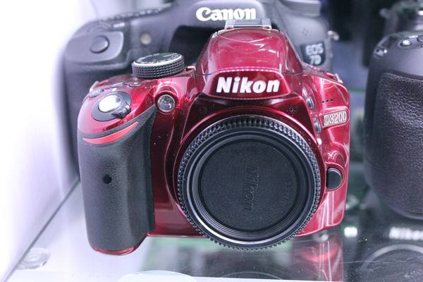 Nikon D3200 18-55VR комплект тонкость новый 99 новый затвор 0 раз в подарок 16G карта красный прибытие 40 комплектов