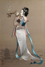 Вышивка Сучжоу 苏绣刺绣手工diy套件初学材料自绣仕女图人物客厅挂画送教程苏州