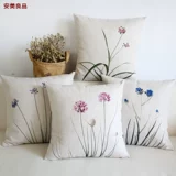 Ikea, дыхательная свежая подушка, современный диван, лента, в американском стиле, постельные принадлежности