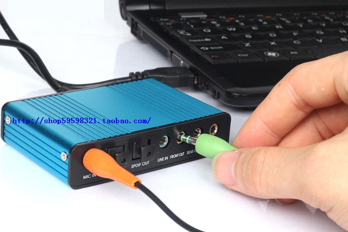 external sound card for laptop dj