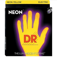 [Wuwei Guitar] Dr Neon Fluorescent Guiter Strings Yellow 09-42 10-46