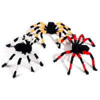 Halloween trang trí đạo cụ nhện vui nhộn giả mạo gọn gàng cả người đồ chơi màu đen tĩnh sang trọng - Sản phẩm Đảng / Magic / Hiệu suất phụ kiện cosplay anime