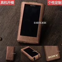 Sony, классический кофейный защитный чехол, сделано на заказ, из натуральной кожи