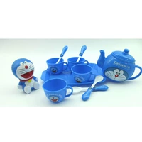 Đích thực Doraemon mô phỏng bộ trà trẻ em chơi nhà đồ chơi bộ trà 9.9 đồ chơi stem