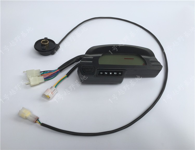 công tơ mét xe ô tô CQR Off-Road Xe Máy Màn Hình Hiển Thị LCD Dụng Cụ Đo Tốc Độ Đồng Hồ Đo Xung Điện Tử Tốc Độ Gear Đo Đa Năng Các Bộ Phận mặt đồng hồ điện tử sirius đồng hồ sirius điện tử