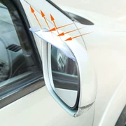 Xe sun visor gương chiếu hậu mưa lông mày gương mưa lông mày gương gương phản xạ visor phổ