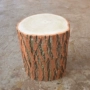Gỗ khối gỗ rắn phân gốc rễ khắc phân cơ sở bàn cà phê tấm lớn với phân tròn gỗ phân rắn đồ gỗ tròn - Các món ăn khao khát gốc 	bàn ghế gốc cây gỗ gù hương