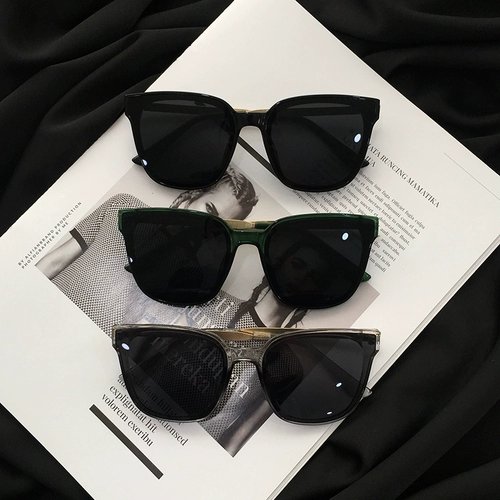 Брендовые ретро квадратные черные солнцезащитные очки на солнечной энергии, коллекция 2021, популярно в интернете