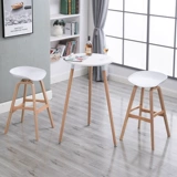 Стол, стол и стул Xiaoya, создайте скандинавские минималистские современные бары кофе с высоким содержанием круглых столов и комбинаций стула