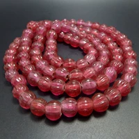 Турмалиновые антикварные бусины ручной работы, фонарь