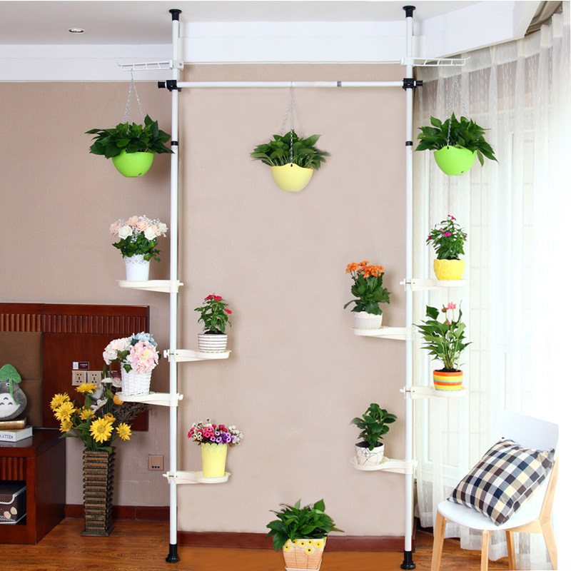 花架子多层室内特价省空间客厅铁艺挂式阳台花架花盆架绿萝花架 淘宝网