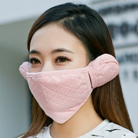 Удерживающая тепло хлопковая дышащая демисезонная медицинская маска для взрослых для отдыха, защита для ушей