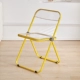 Прозрачный кресло желтый рамный прозрачный цвет