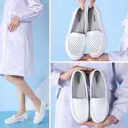 Cushion trắng y tá giày dốc với 2019 mới trượt rỗng bệnh viện Hàn Quốc nữ làm đẹp đáy mềm nữ