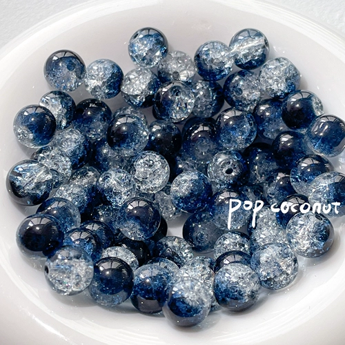 Стеклянное украшение-шарик, браслет из бисера, ожерелье, 8mm, DIY