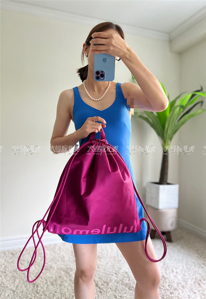 Штаты в настоящее время Lululemon Lightweight Gym Sack 13L йога фитнес водонепроницаемый пакет