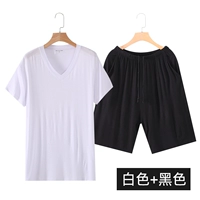 Белый+черный ◆ Мужской v -neck ◆