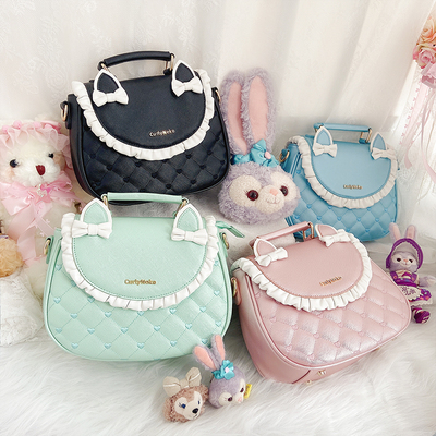 taobao agent Curlyneko original MISSCAT cute lolita female JK bag daily 2Way new product shin