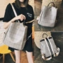 Ba lô nữ 2018 phiên bản Hàn Quốc mới của túi du lịch công suất lớn cá tính kẻ sọc hoang dã chống trộm túi ba lô ba lô học sinh tiểu học nữ