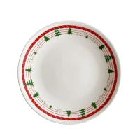 6 -INCH Рождественская елка тарелка 1