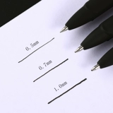 Один настоящий цвет крупный нейтральный Pen 0,5/0,7/1,0 Бизнес -офис крупный скраб грубые грубые символы.