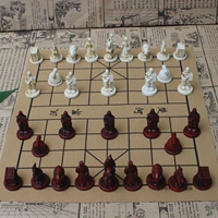 3D Трехмерные китайские шахматы и терракотовые воины и лошади, шахматы, студенческие для взрослых родительских подарков Китайский шахмат китайский шахмат