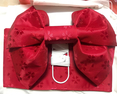 taobao agent Japanese -style kimono accessories big bow pillow accessories exported to Japan custom bow