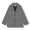 Chuối chuối Hàn Quốc tính khí lỏng mỏng phù hợp với cổ áo retro hit màu mỏng kẻ sọc áo khoác nữ mùa thu