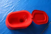 Пластиковый одноразовый защитный туалет