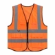 Tùy chỉnh 
            công trường xây dựng bảo vệ phản quang bỏ túi vest yếm tùy chỉnh in đường quản lý dự án vest