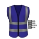 Áo phản quang an toàn kỹ thuật xây dựng vest đi đêm vệ sinh giao thông Meituan áo khoác tùy chỉnh miễn phí vận chuyển in ấn áo gile công trường