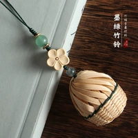 Демон зеленый материал сумка+колокол тигровой головы