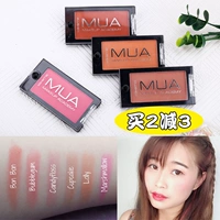 Anh MUA Blusher Đơn Sắc Blush Chính Hãng Giữ Ẩm Kéo Dài Da Sáng Tự Nhiên Không Thấm Nước Rouge Nude Trang Điểm phấn má hồng màu cam đất