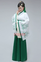 Зеленая вышивка Ханфу (среднее)