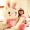 Dễ thương thỏ đồ chơi sang trọng màu hồng thỏ trắng búp bê búp bê công chúa búp bê quà tặng sinh nhật cô gái - Đồ chơi mềm