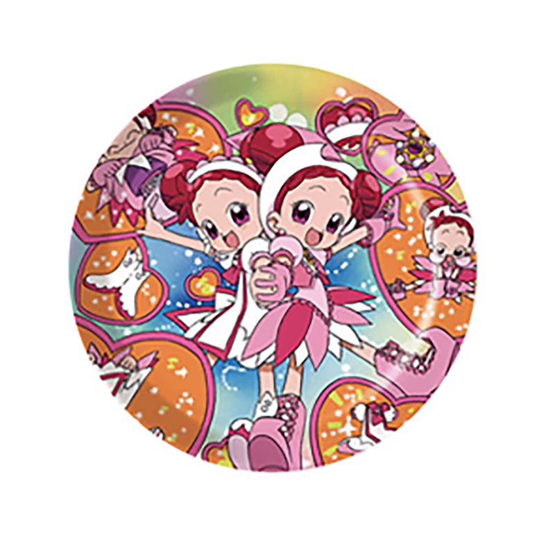 [Spot] Bandai Gacha Little Witch Doremi Ganca Reward 2 Flying Bird Peach Hand Playing Decoration