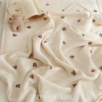 Детское марлевое хлопковое одеяло для младенца