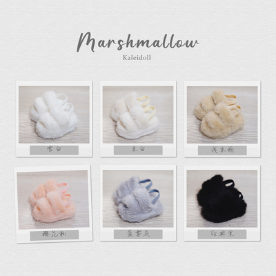 taobao agent Kaleidoll -marshmallow -hair slippers 4 points Xiongmei MDD can be worn