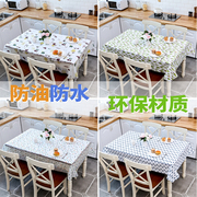 Phim hoạt hình Hàn Quốc khăn trải bàn khăn trải bàn chống thấm nước chống bỏng dầu- bằng chứng nhỏ tươi dễ thương vải bàn cà phê vải bao gồm khăn bảng mat