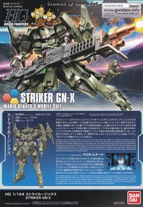 Bandai Bandai 144 Mô hình vũ khí chuyển đổi bộ phận Gundam HGBF cho đến người tạo ra kiểu tấn công GN-X - Gundam / Mech Model / Robot / Transformers