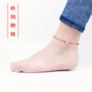Nhật bản và Hàn Quốc retro handmade Hàn Quốc phiên bản của chuông vòng chân nam giới và phụ nữ phần tốt đơn giản đỏ đen dây da chân dây sinh viên vài
