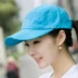 Mũ lưỡi trai nam mùa hè nắp gấp nữ thể thao ngoài trời nhanh khô mũ chống nắng visor nắp gấp ba lần lưu trữ mũ phớt Mũ thể thao